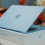 macbook air m4 sky blue