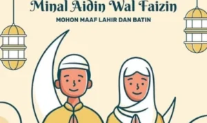 Asal Kata Minal Aidin