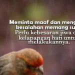 siapa minta maaf duluan