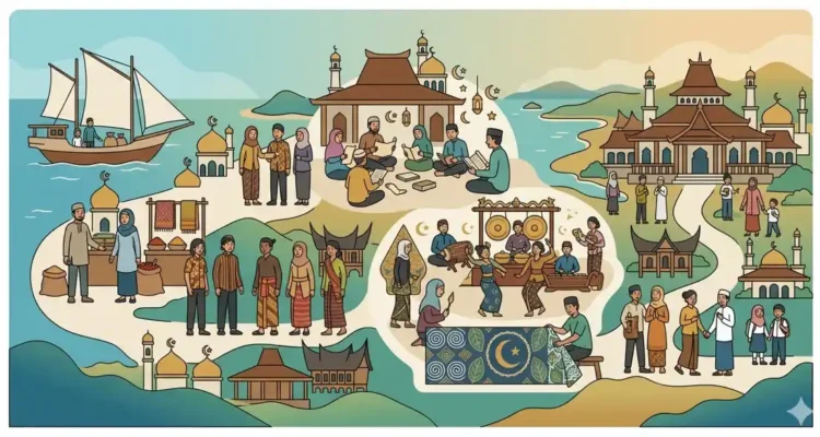 Peradaban Islam di Nusantara, Jejak Dakwah yang Menyatu dengan Budaya
